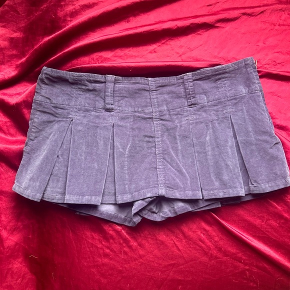Free People Micro Mini Corduroy Skort Sz.4 - Picture 2 of 6
